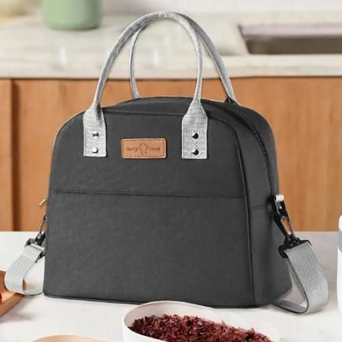 Sac à déjeuner isotherme avec sangle réglable Pour le travail, l'école, le pique-nique