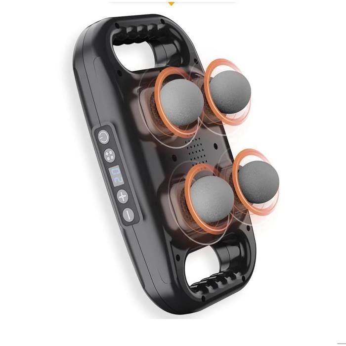 Pistolet de massage des tissus profonds, masseur pour la taille et le dos, relaxation musculaire, vibrateur pour les jambes