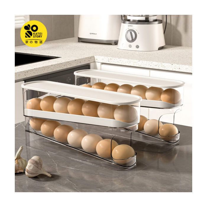 Boîte à œufs roulante pour espace étroit