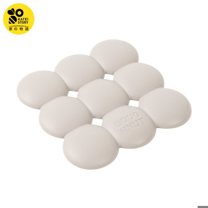 Dessous de plat en silicone carré “donut”