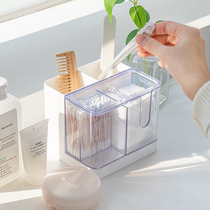 Boîte de rangement pour pinceaux de maquillage FRANCO