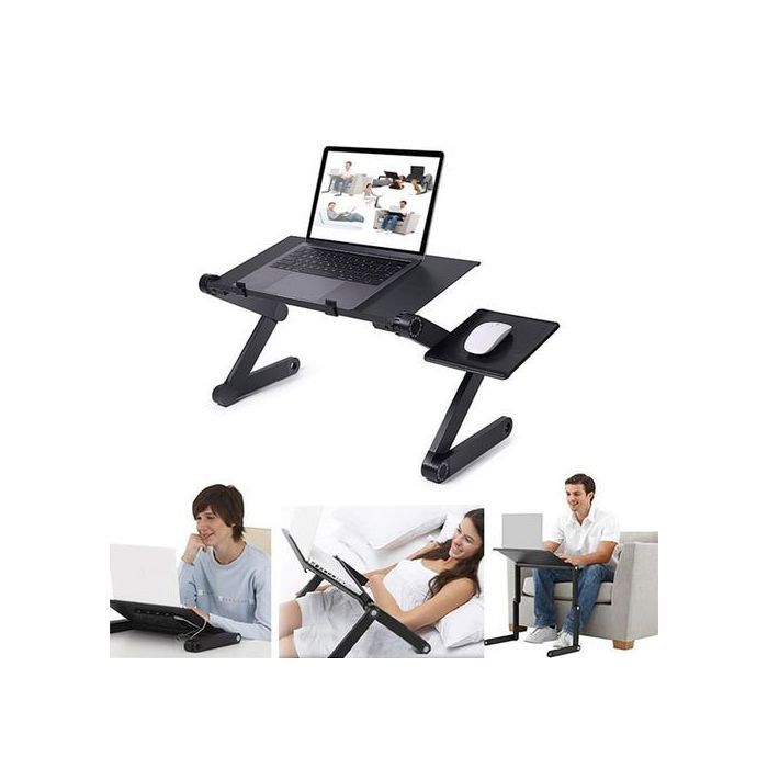 Table d'ordinateur portable, Support Souris, Double Ventilateur.