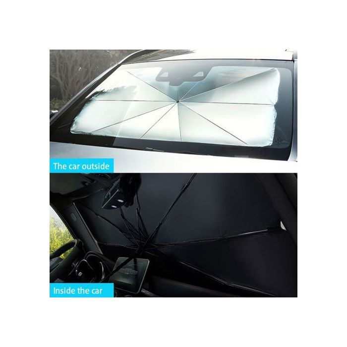 Pare-soleil intérieur fenêtre avant de voiture, protection U