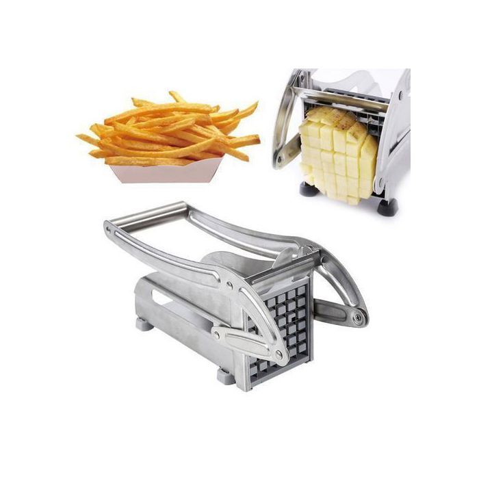 Friteuse Coupe-frites lames 100% en acier inoxydable  cut fries potato chipper