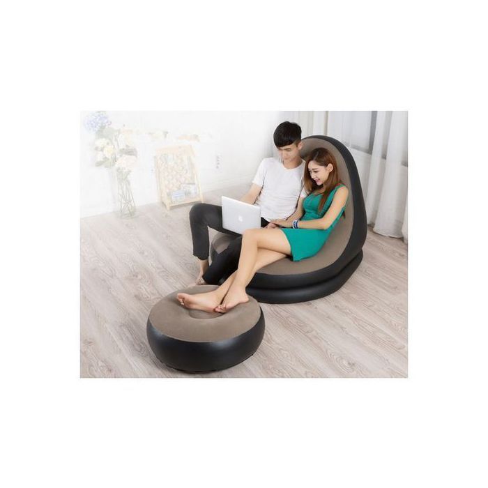 Intex Fauteuil gonflable avec pouf Ultra Lounge Relax