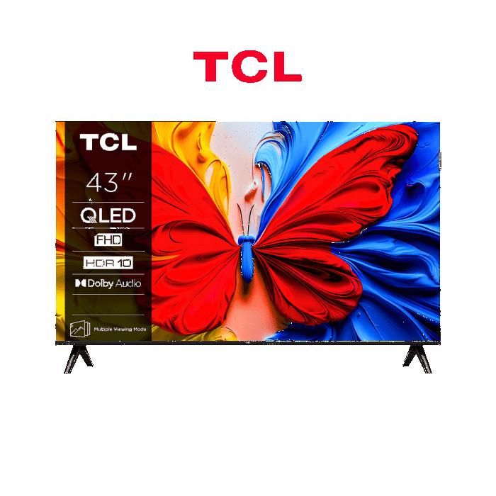 TV QLED - TCL - 43S5K - 43 pouces - Full HD - Google TV - Dolby Audio