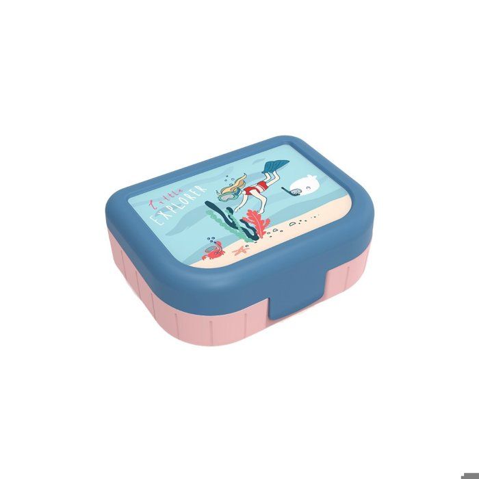 Boîte à lunch - GENERIC - Rose - Fermeture sécurisée - Manipulation facile - Utilisation durable