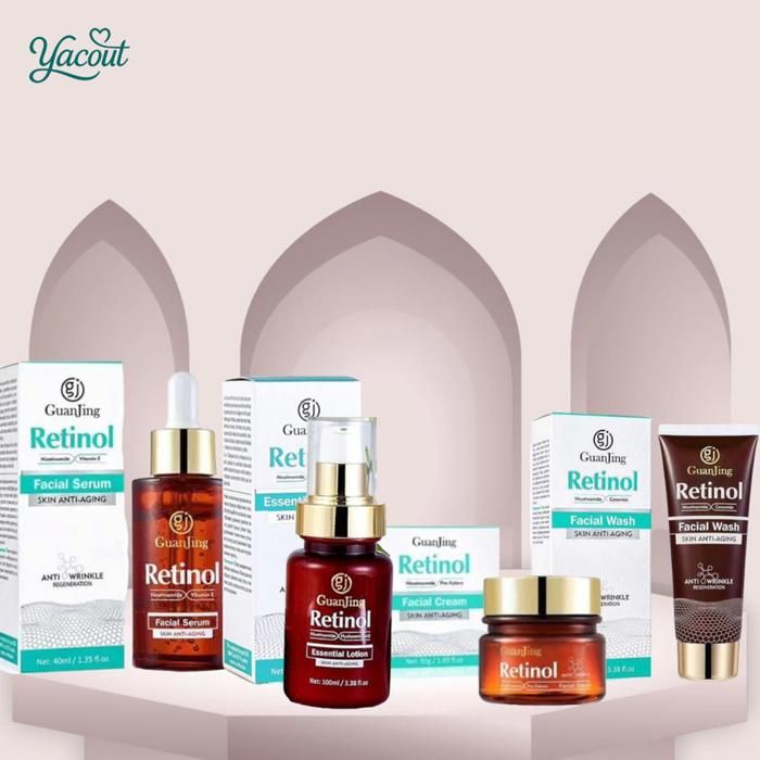 Pack 4 Soins Visage Retinol Anti-Âge