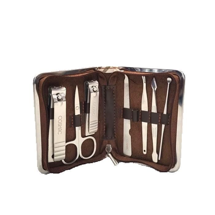 Kit manucure et pédicure - COSMAC - 8 en 1 - Pratique - Complet - Mixte