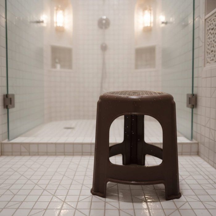 Tabouret Hamam mutiusage Hamam et usage quotidien GM 44/10