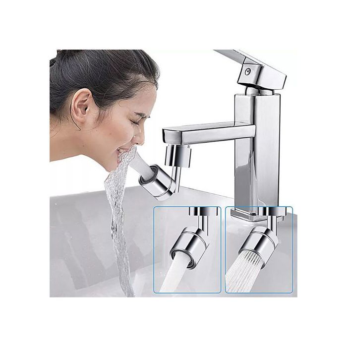 Buse De Tête De Robinet De Cuisine,Mélangeur D'eau Pivotant 720 Degrees FILTER