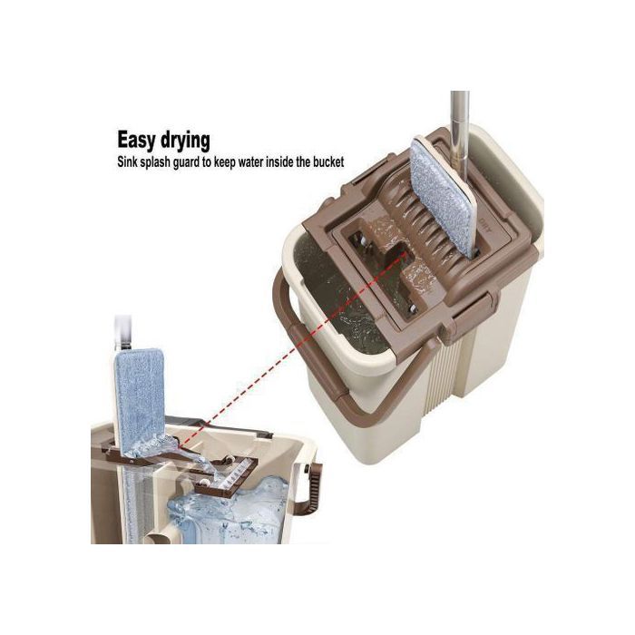 BALAI AUTONETTOYANT MICROFIBRES SCRATCH ANET + 5 SERPILLIERES