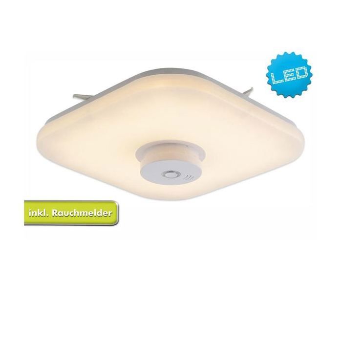Plafonnier LED - Näve NEAPEL - 12W - Alarme incendie - Élégance Chic