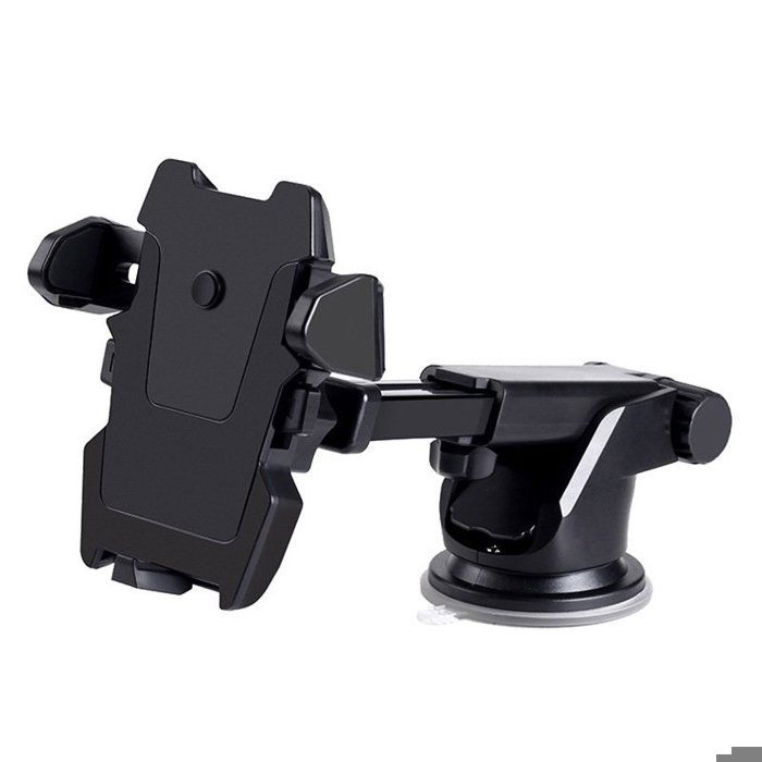 Support Téléphone Voiture à Bras Articulé – Ventouse Puissante et Réglable