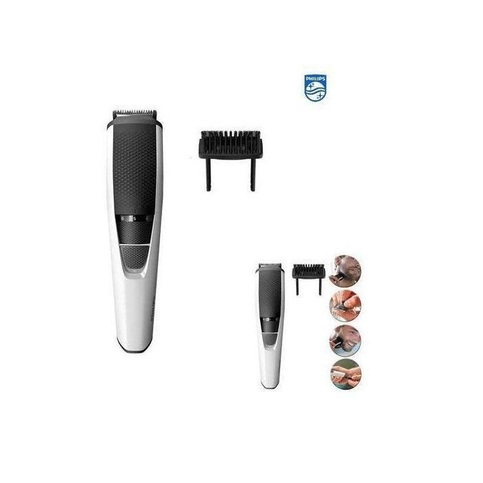 Philips BT3206/14 Tondeuse rechargeable Barbe Series 3000, 10 longueurs de coupe pour une barbe impeccable