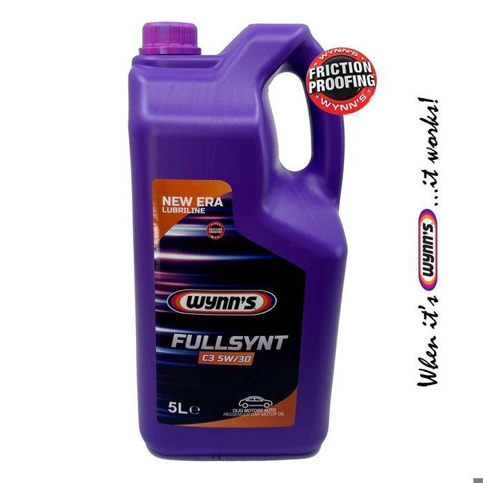 WYNN'S FULLSYNT C3 - Huile moteur 5W-30 - 5L