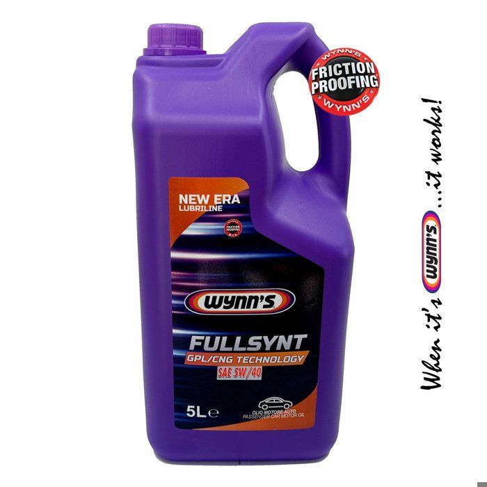 WYNN'S FULLSYNT PLUS - Huile moteur SAE 5W-40 - 5L