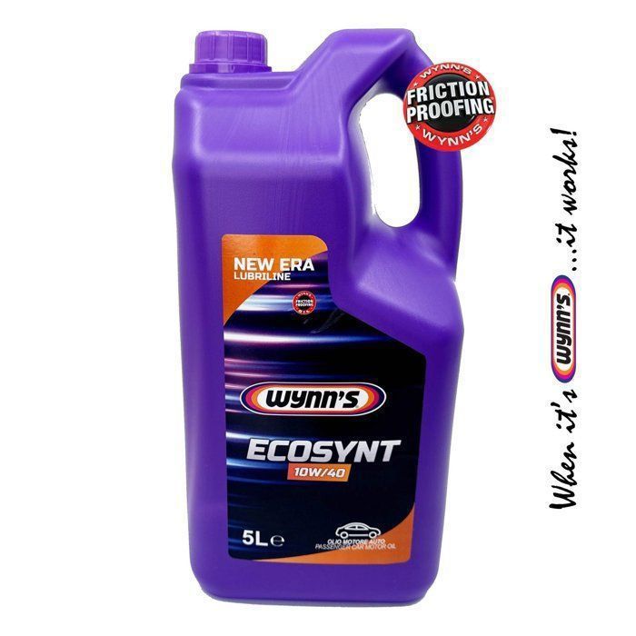 WYNN'S ECOSYNT - Huile moteur SAE 10W-40 - 5 L.