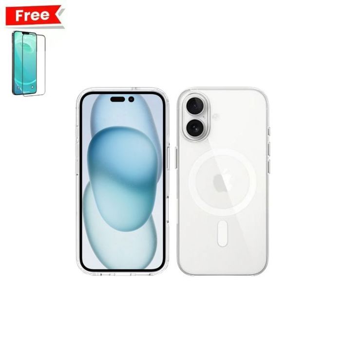 Coque iPhone 17 Magnétique MagSafe - Crystal Clear - Incassable - Compatible