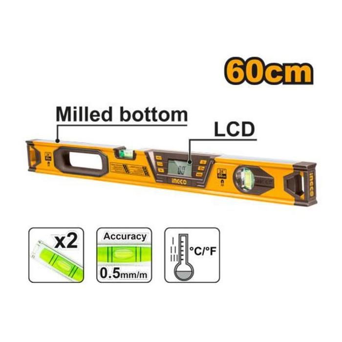 INGCO - NIVEAU DIGITAL 60CM INGCO