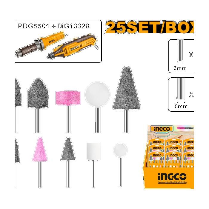 INGCO - Accessoires pour meuleuse droite et mini meuleuse