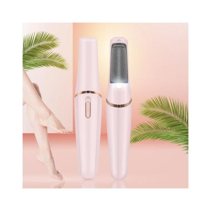 Electric Foot Grinder,Hard Dead Skin Callus Remover Tool - Pink