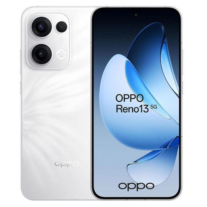 Oppo Smartphone Reno 13 5G 512 GB /Ram 12Go Double Sim 50Mp 6,59" 22W 5600Mah-Plume white