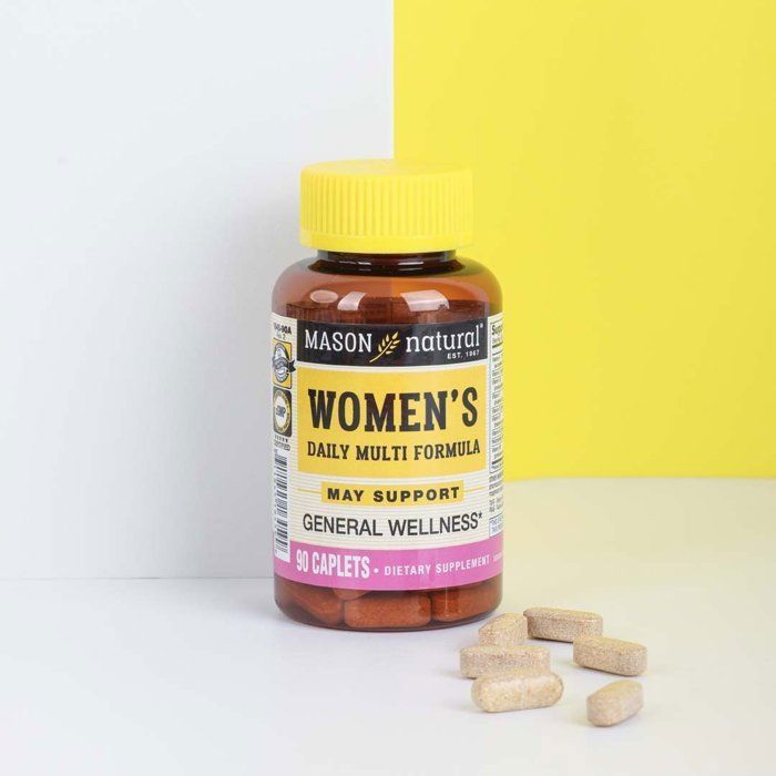 Multivitamines pour femmes – 90 capsules – Mason Natural