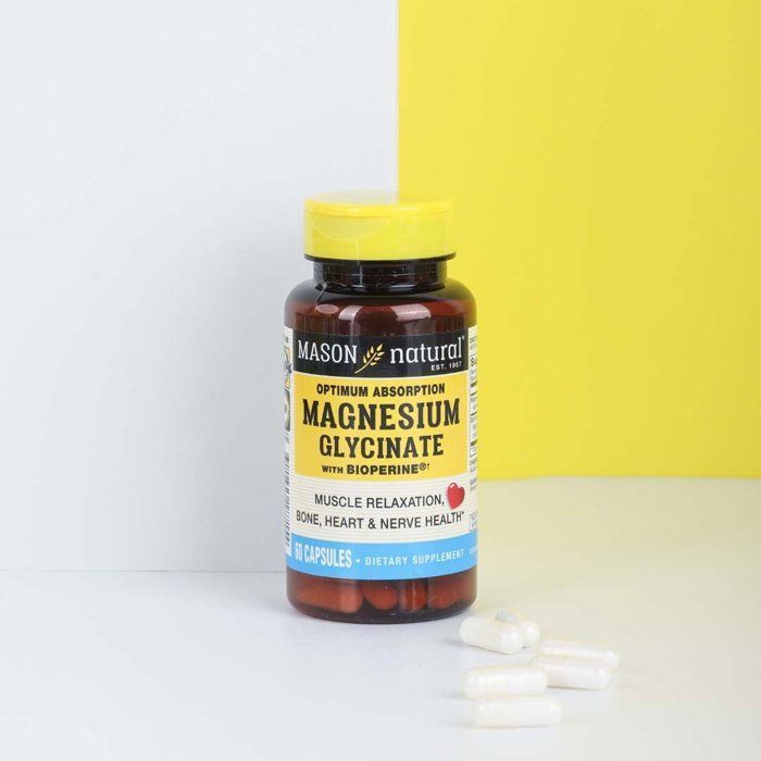 Magnesium Glycinate Avec Bioperine 60 Capsules