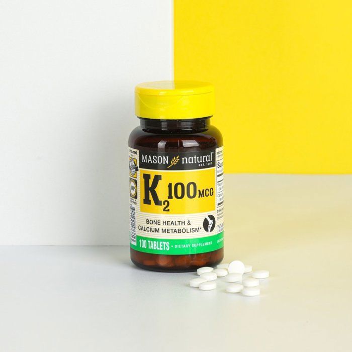 MASON NATURAL K2 100MCG 100 TABLETS