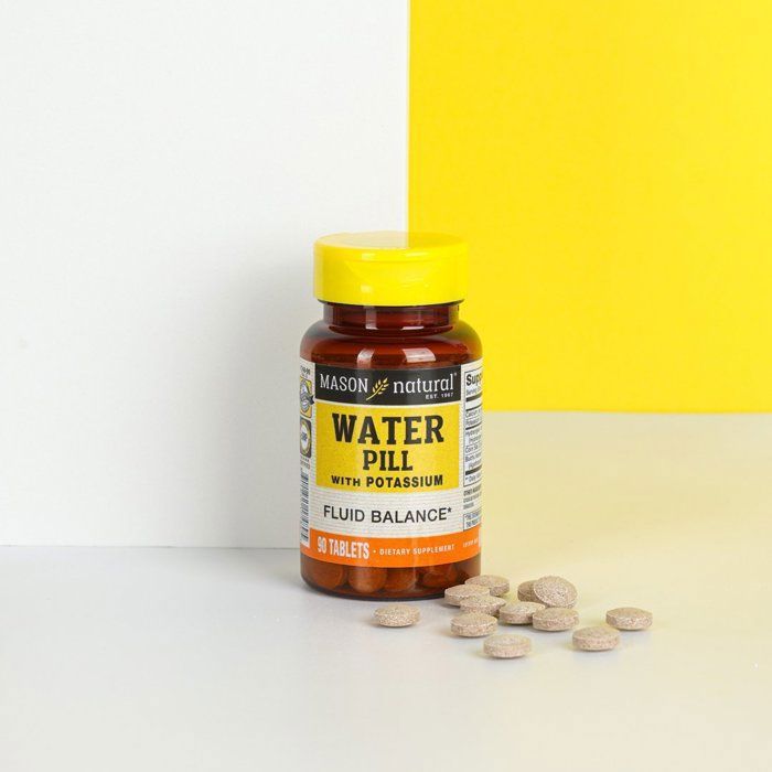 Water Pill avec Potassium 90 caps Mason Natural
