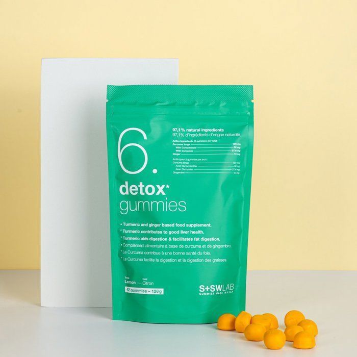 SSWLAB 6 DETOX GUMMIES 126G 42 GUMMIES GOUT CITRON