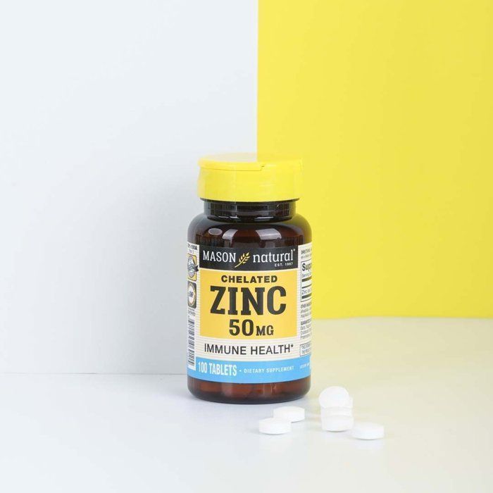 Zinc 50 mg – 100 Comprimés – Mason Natural