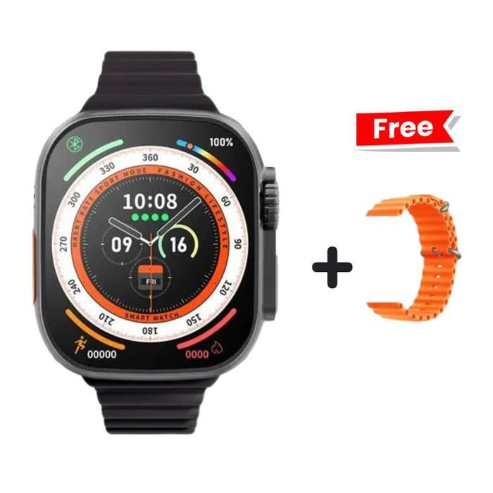 Smart Barry-NOIR Smartwatch Ultra C90 Max Android 4G avec carte SIM + CIENTURE GRATUIT