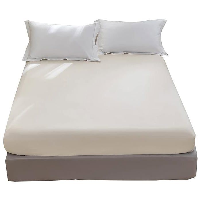 Drap plat microfibre 220 x 240 cm 100 % polyester 85 gsm