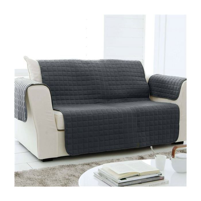 Housse de canapé 3 places 160 x 220 cm 100 % polyester 70 gsm