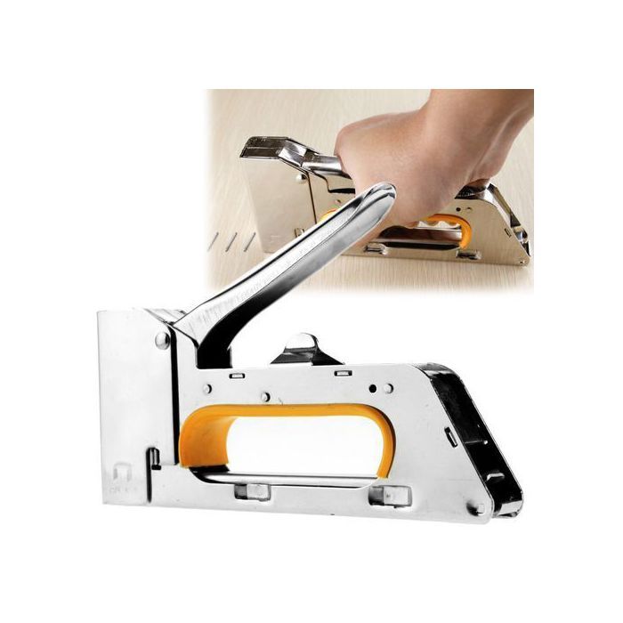 Agrafeuse manuelle R23 en acier - Longue durée de vie - Compatible avec agrafes en fil fin n°13 de 4 à 8 mm