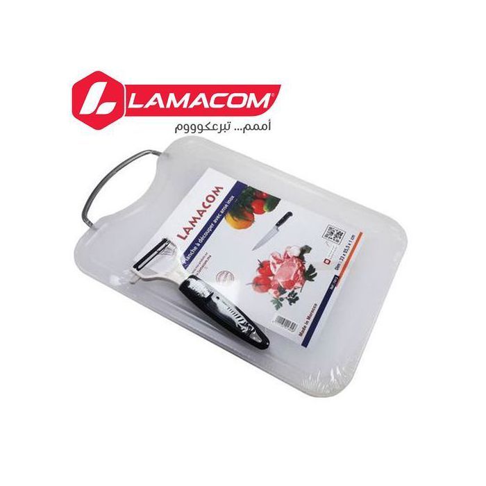 Lamacom Planche à découper + cadeau