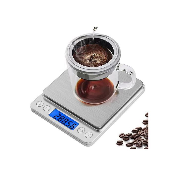 Balance de Cuisine Électronique de Haute Précision 500g, 6 Unités et Fonction