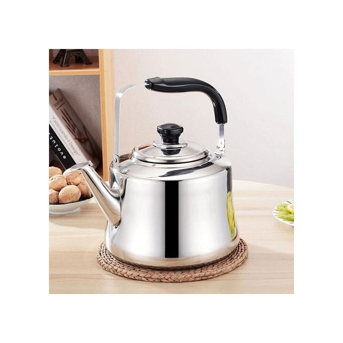 Bouilloire en inox 18/10 gris 2,5L