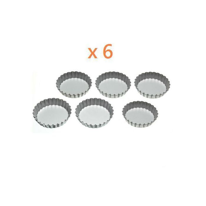 6 pièces Mini Moule à Gâteaux et Tartes outil de cuisson Cupcake plats