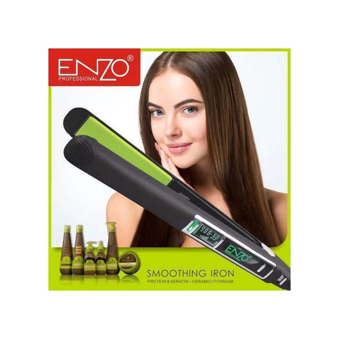 Lisseur ENZO Professionnel – Douceur et Brillance dès la Première Utilisation