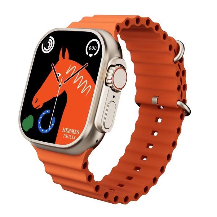 Smartwatch C800 Ultra – Montre Connectée Watch 8 Ultra (Écran 1.99’’ HD, Boîtier Métallique 49mm, Sport Band)