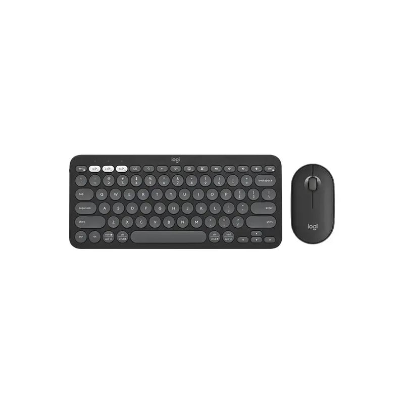 LOGITECH COMBO CLAVIER Pebble 2 Combo - TONAL GRAPHITE - FRA - 2.4GHZ/BT
