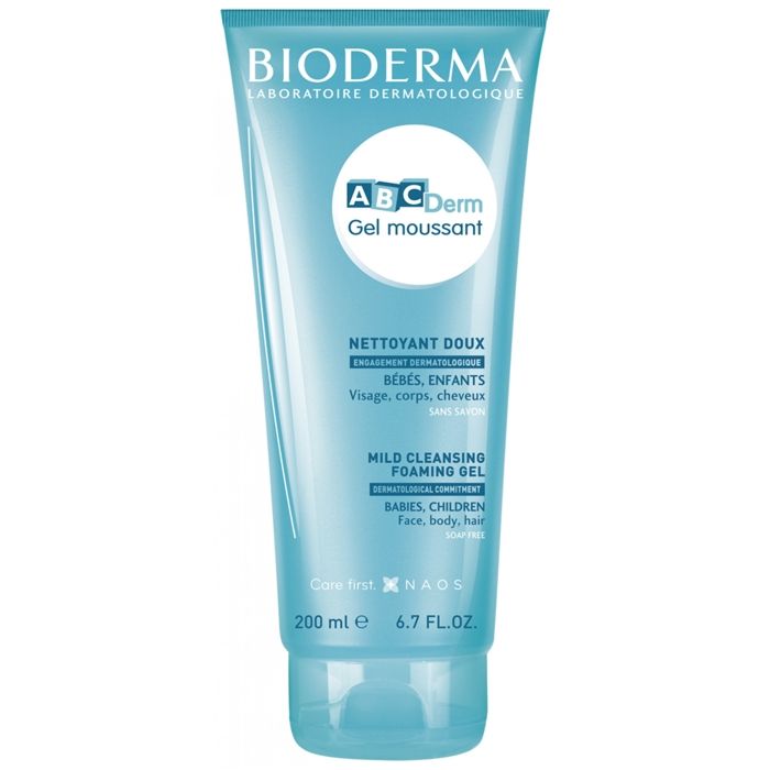 Gel Nettoyant - BIODERMA - ABCDerm - 200ml - Hypoallergénique - Bébé