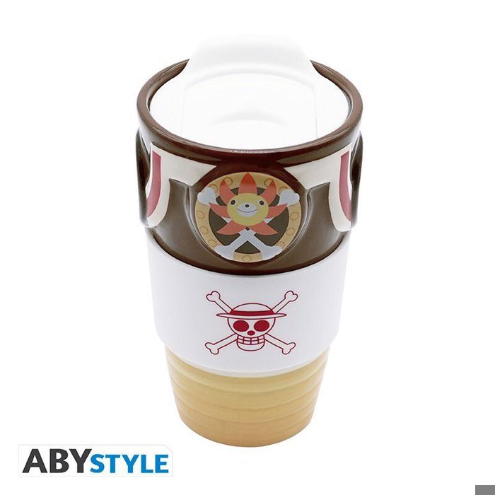 Mug de voyage - One Piece - Thousand Sunny - 450ml - Céramique - Non compatible micro-ondes