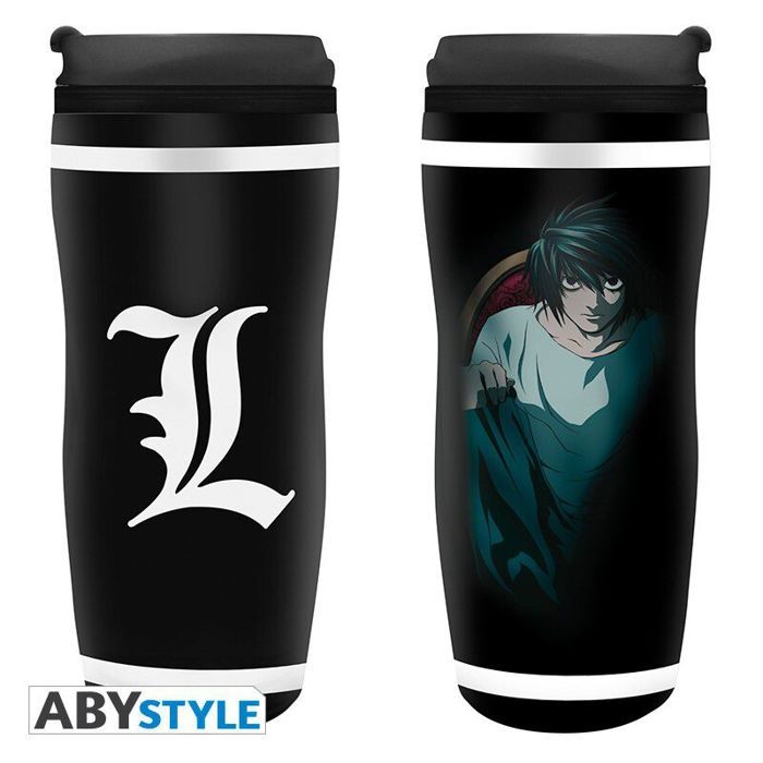 Mug de voyage - ABYstyle - DEATH NOTE - 355 ml - Plastique isolant - Anti-dérapant