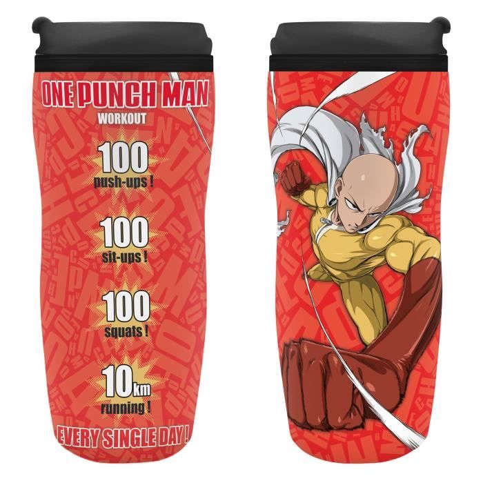 ABYstyle - ONE PUNCH MAN - Mug de voyage "Saitama"