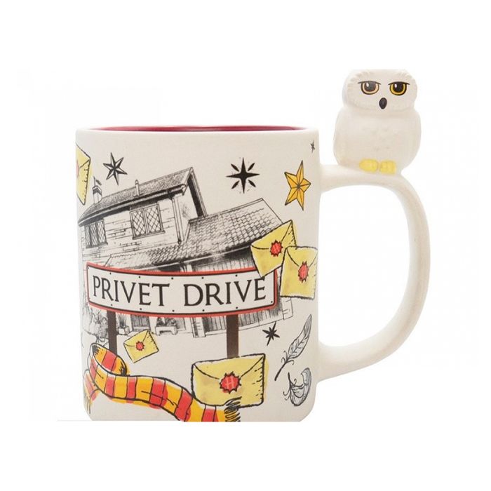 Mug 3d - Harry Potter - Hedwide Et Privet Drive