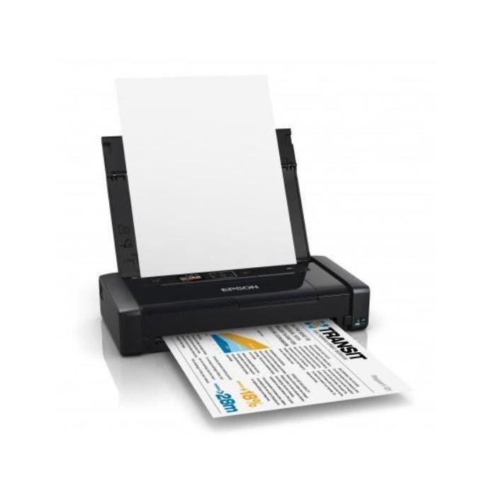 Imprimante mobile - Epson - WorkForce WF-100W - Wifi - Jet d'encre - A4 - 14 ppm